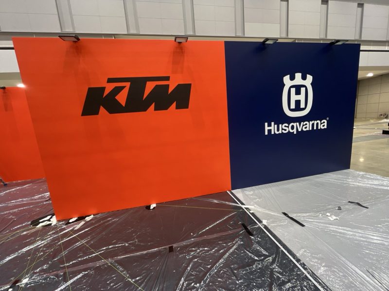 第53回東京モーターサイクルショー、#KTM ブースの施工・…（写真2）