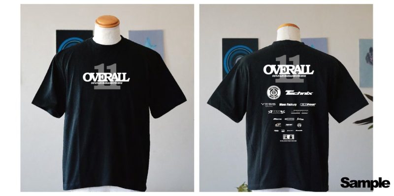#OVERALL11 OVERALL11イベントTシャツ 画…（写真1）