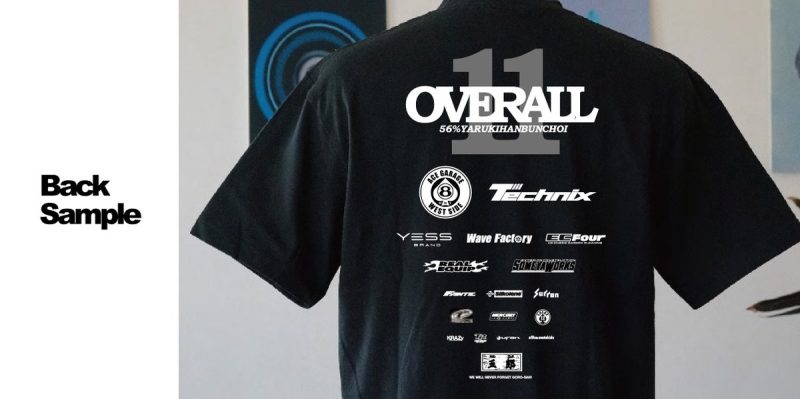 #OVERALL11 にエントリーしたけど、参加できなかった…（写真1）