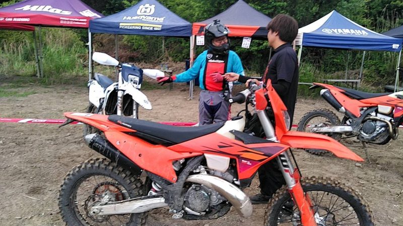 先日行われた、JNCC チーズナッツパークにてKTMのブース…（写真4）