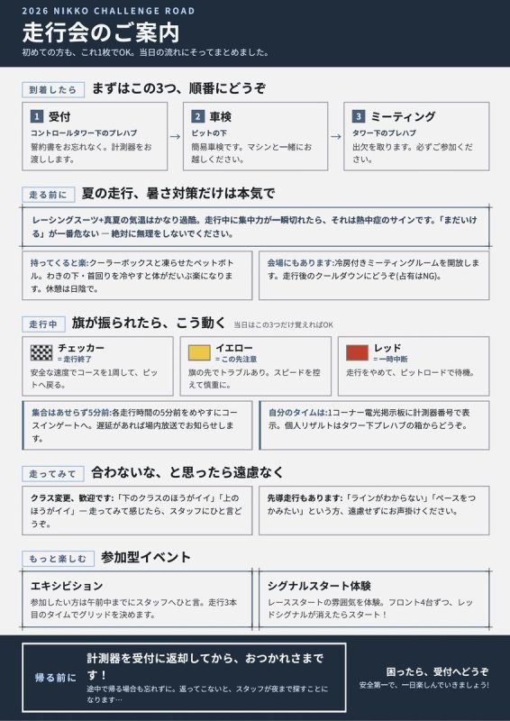 日光チャレンジロード開催まで、8日となります。 日光チャレン…（写真2）